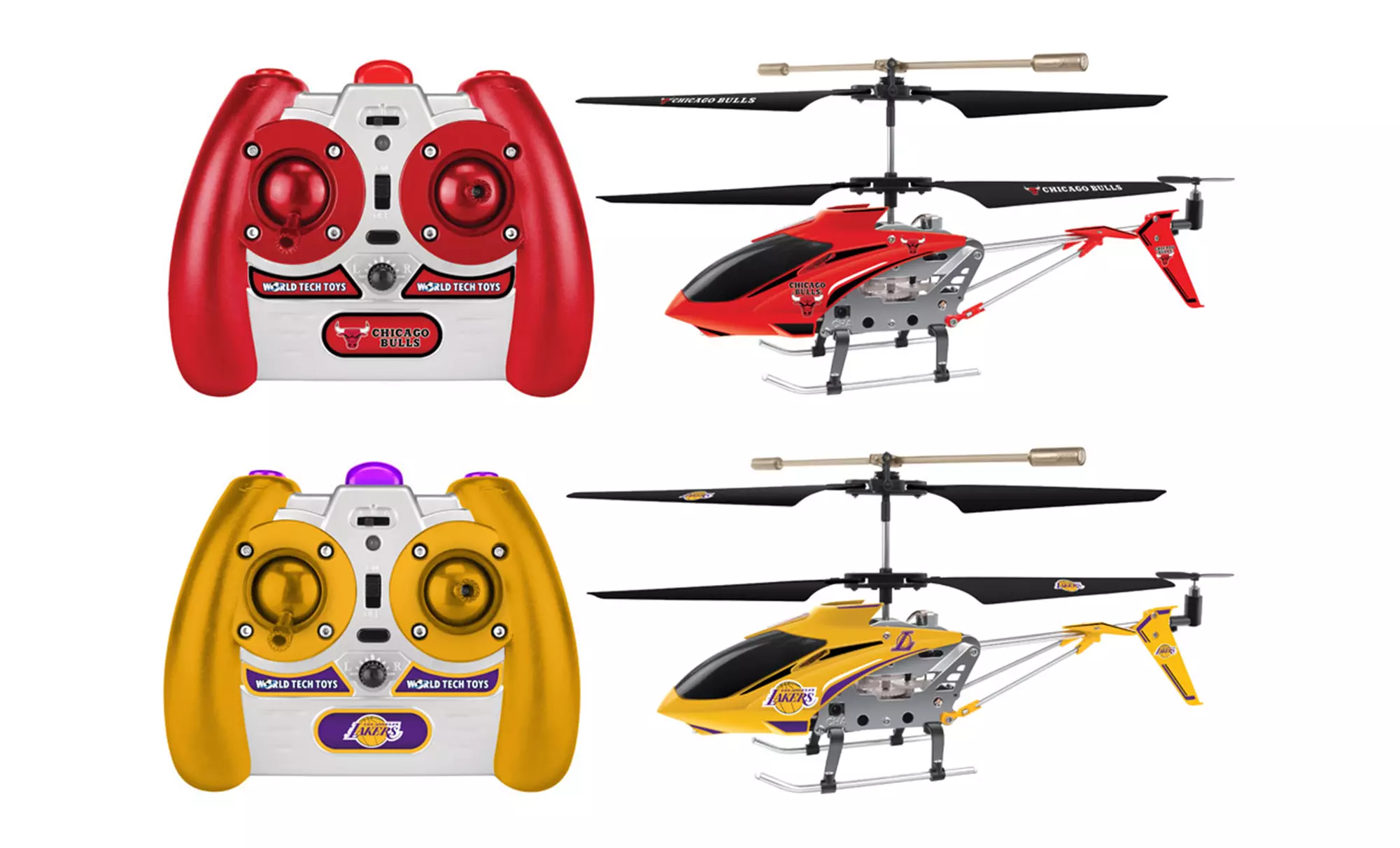 World Tech Toys NBA 3.5-Channel Remote-Control Helicopter - Primary Image