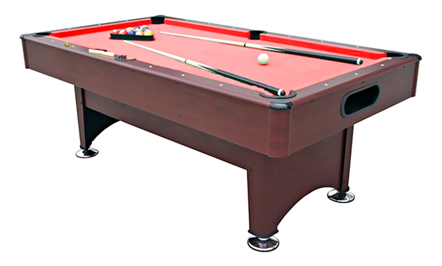 Image 3: Walker and Simpson 7ft Pool Table