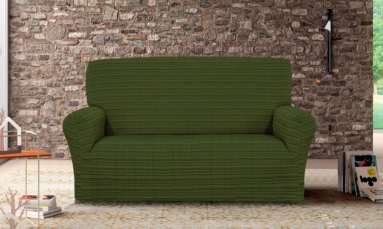 Copridivano jacquard elasticizzato Fanny Made in Italy