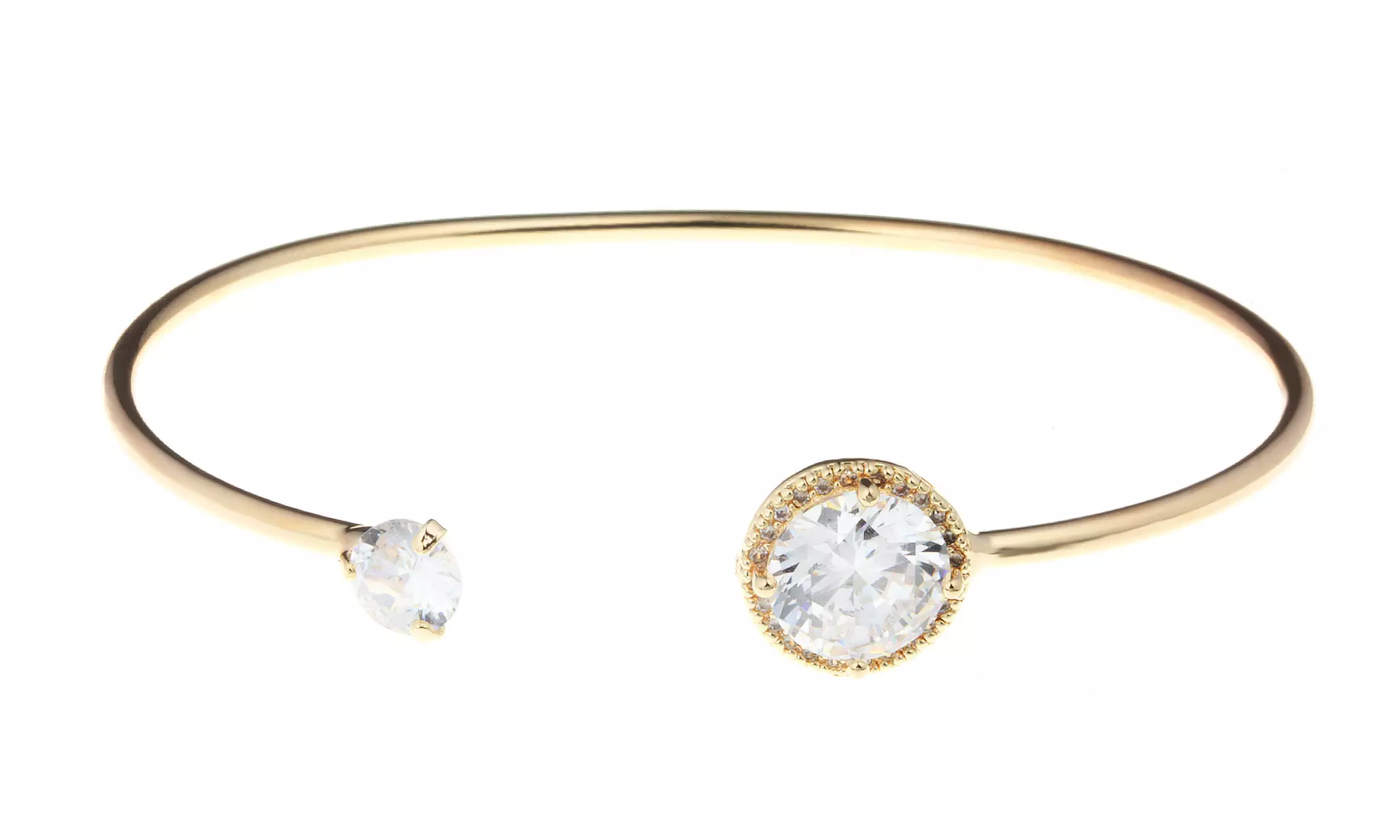 Brazalete con cristales brillantes de SC Crystal