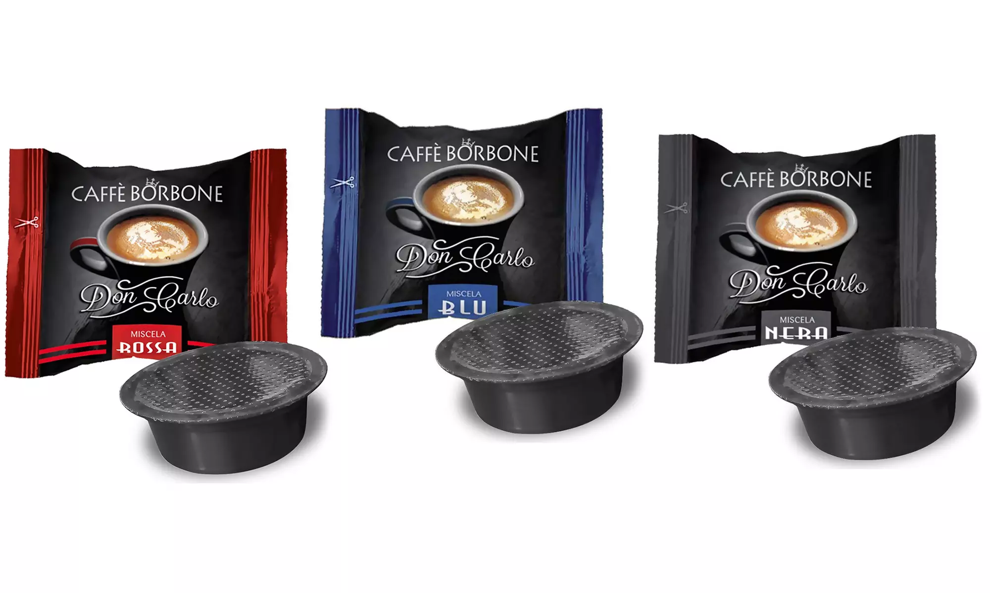Fino a 800 capsule di caffè Borbone Don Carlo