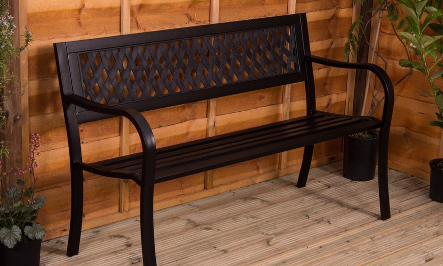 Image 18: Vida Designs Garden Bench