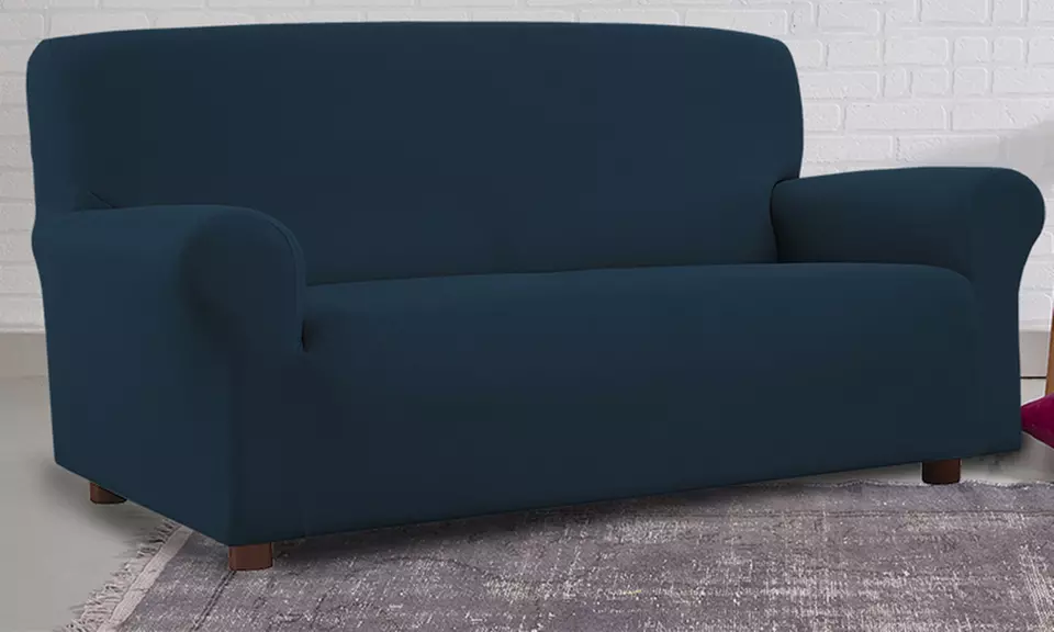 Housse de canapé élastique anti-taches made in Italy, coloris au choix