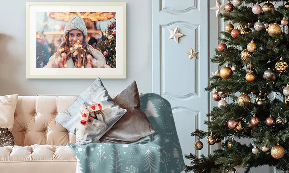 Eigenes Foto im Rahmen