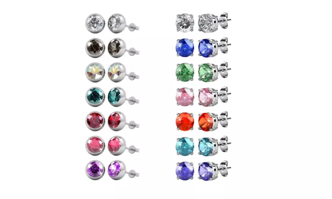 Mond Ohrstecker, Armband oder Halskette