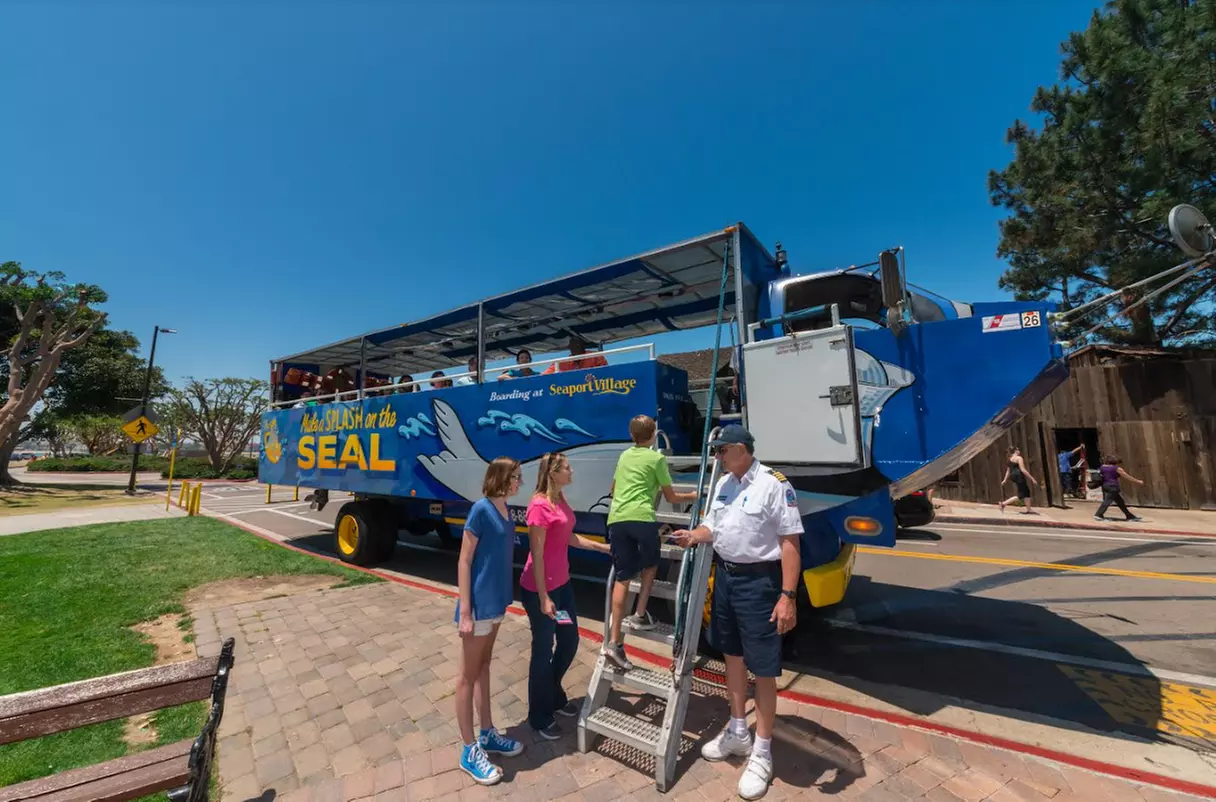 Amphibious Bus Tour from San Diego SEAL Tours