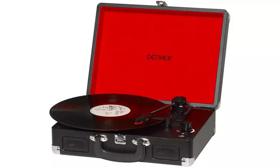 Denver VPL-120BLACK USB Plattenspieler und Digitalisierer - Primary Image