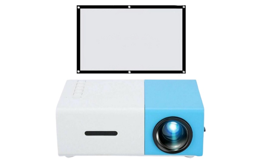 Image 5: YG-300 Mini Portable Projector