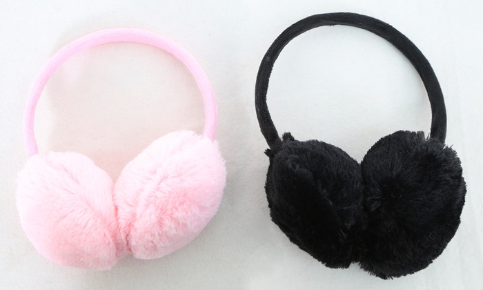 codes q voucher sky Fur Groupon Kids' Ear Muffs Faux