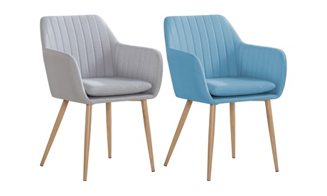 Poltroncina Joey Casa Collection in tessuto disponibile in 2 colori