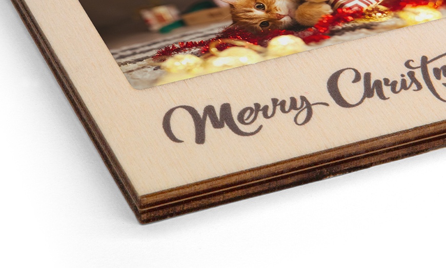 Image 5: Personalized Photo Christmas Ornaments - Up to 32% Off