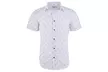 Tom Baine Men's Slim Fit Nautical Printed Short Sleeve Button Down Shirt (S-2XL) - Second Medium