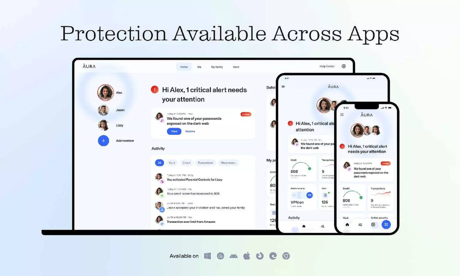 Save on Aura Ultimate Identity & Credit Protection, Antivirus, VPN!