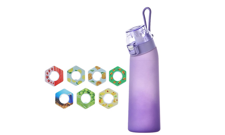 Image 5: 700ml or 1L Water Bottles with Seven Fruit Fragrance Rings