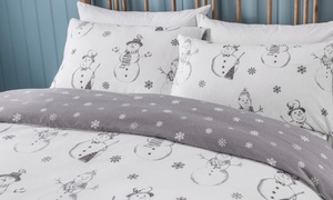 Brushed Cotton Festive Duvet Set