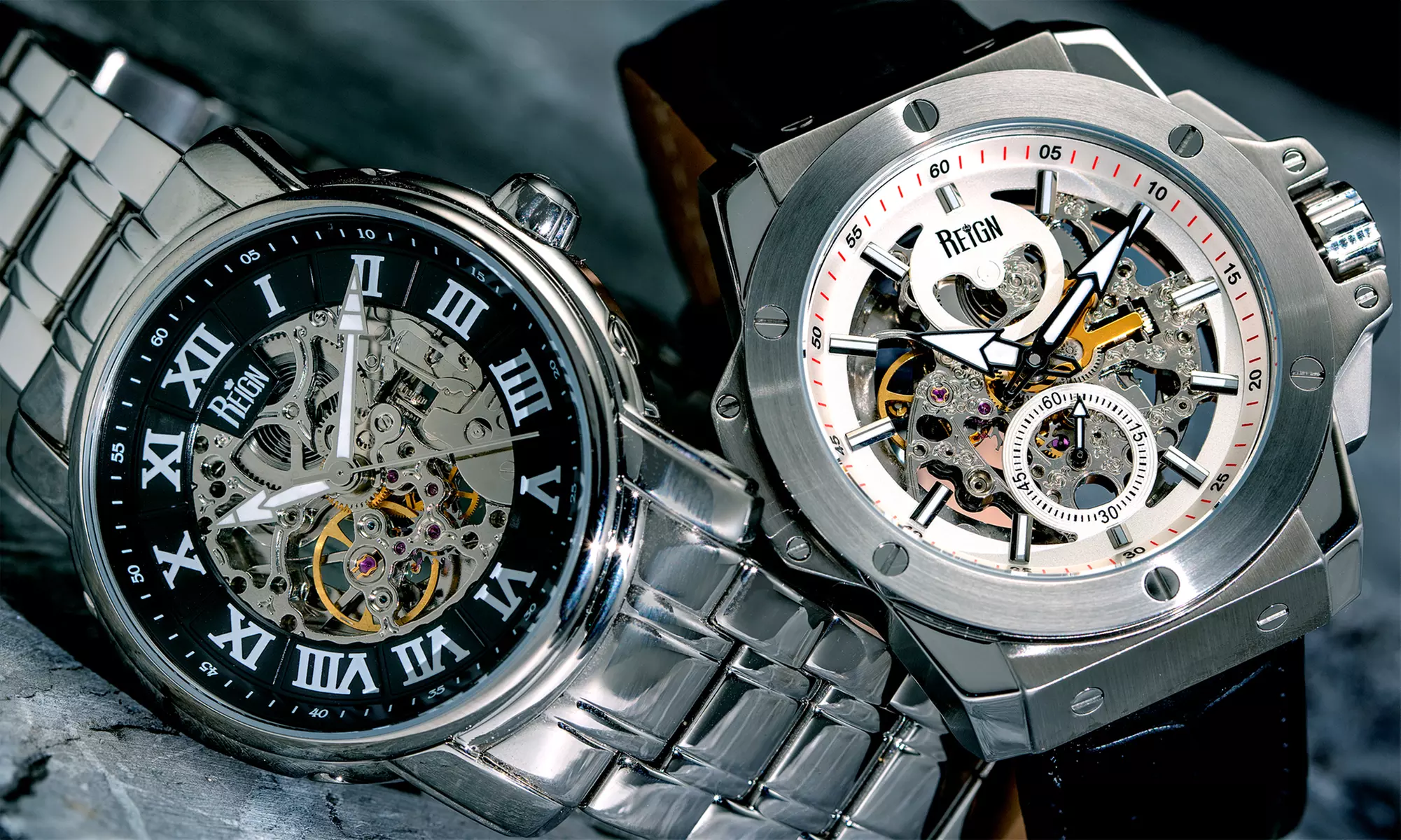 Montre automatique Reign Skeleton, Commodus ou Kahn - Primary Image