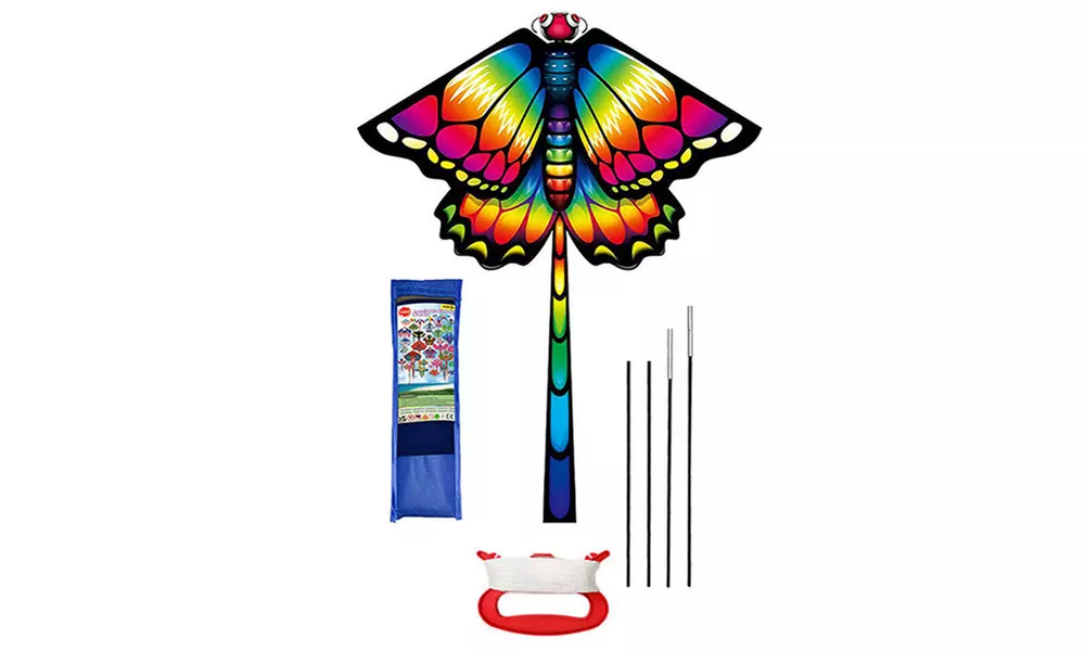 Assorted Flying Kites with Tail for Kids and Adults