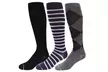 Men's Knee-High Therapeutic Graduated Compression Socks (3-Pack) - Second Medium