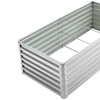 Image 13: Elevated Open Bottom Sectioned Metal Garden Bed