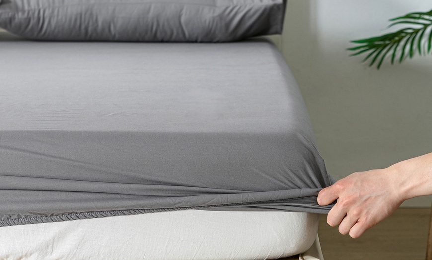 Image 13: Weiches Spannbetttuch
