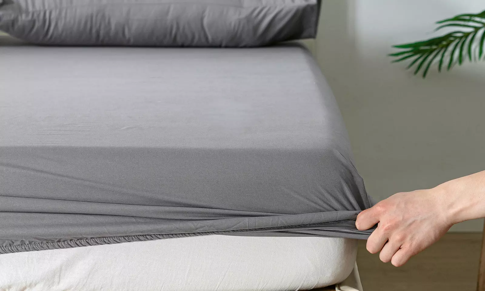 Weiches Spannbetttuch