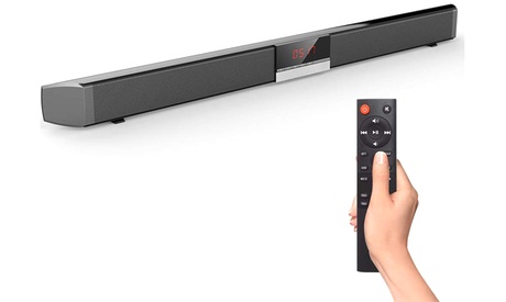 1 o 2 soundbar Bluetooth con telecomando e porta ottica