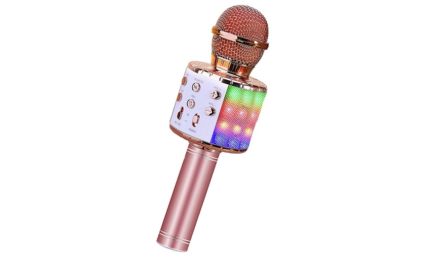 Image 5: Bluetooth Karaoke Microphone