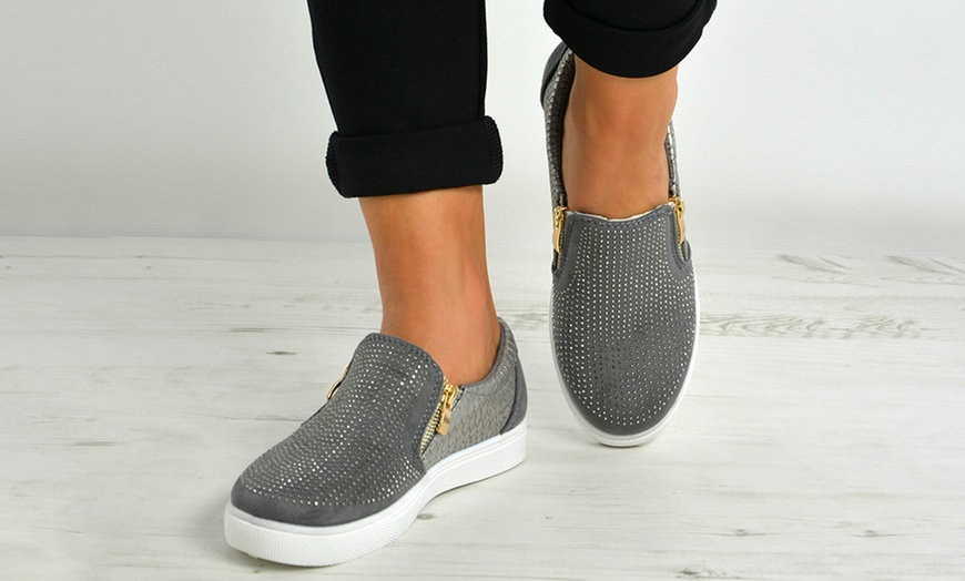 Image 9: Women's Slip-On Trainers