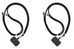 2 o 4 cordones ajustables para colgar el teléfono móvil - Second Medium