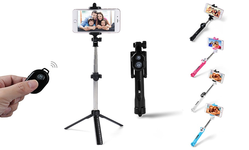 Image 1: Monopod/Tripod with Remote 