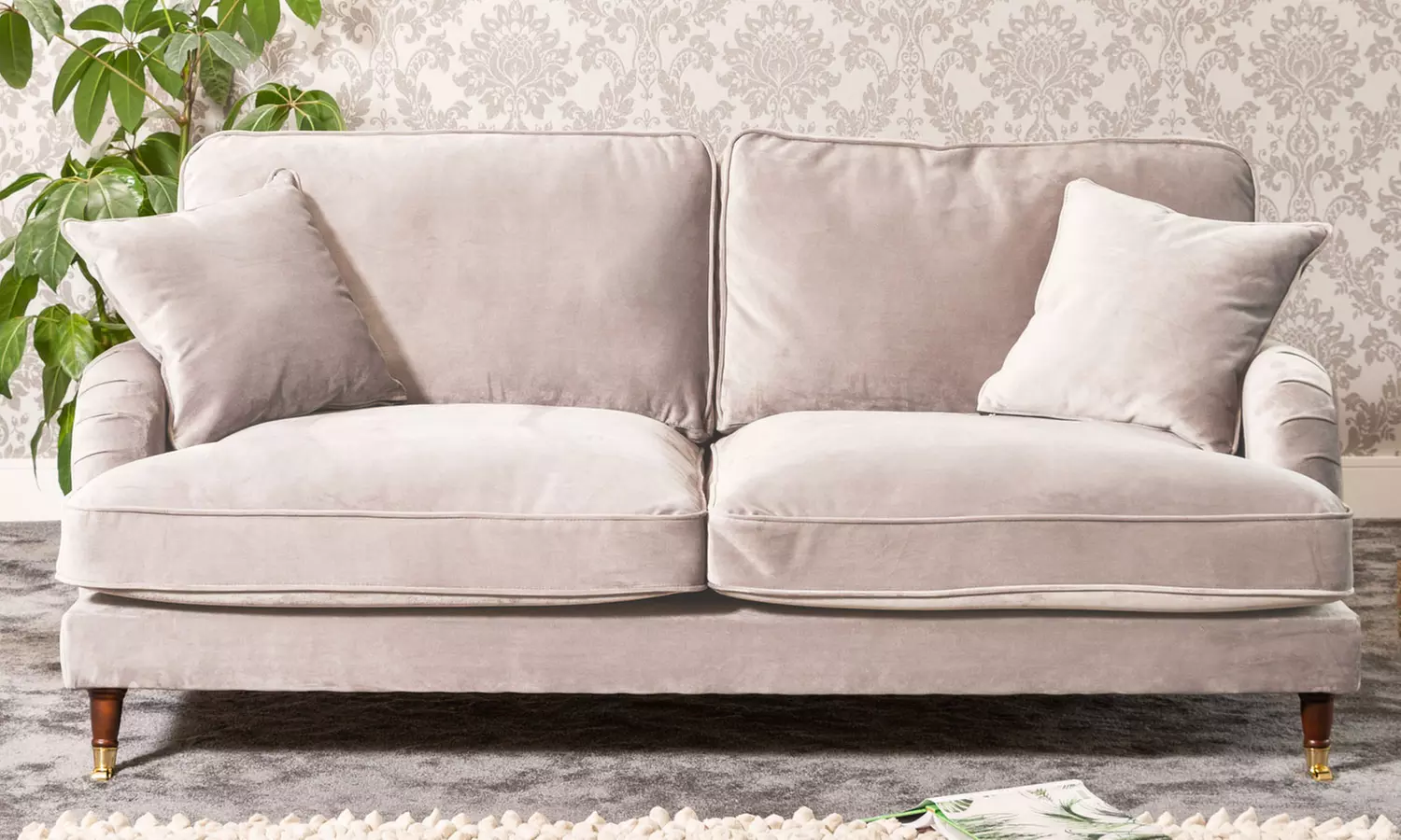 Callaway Velvet Sofa Selection