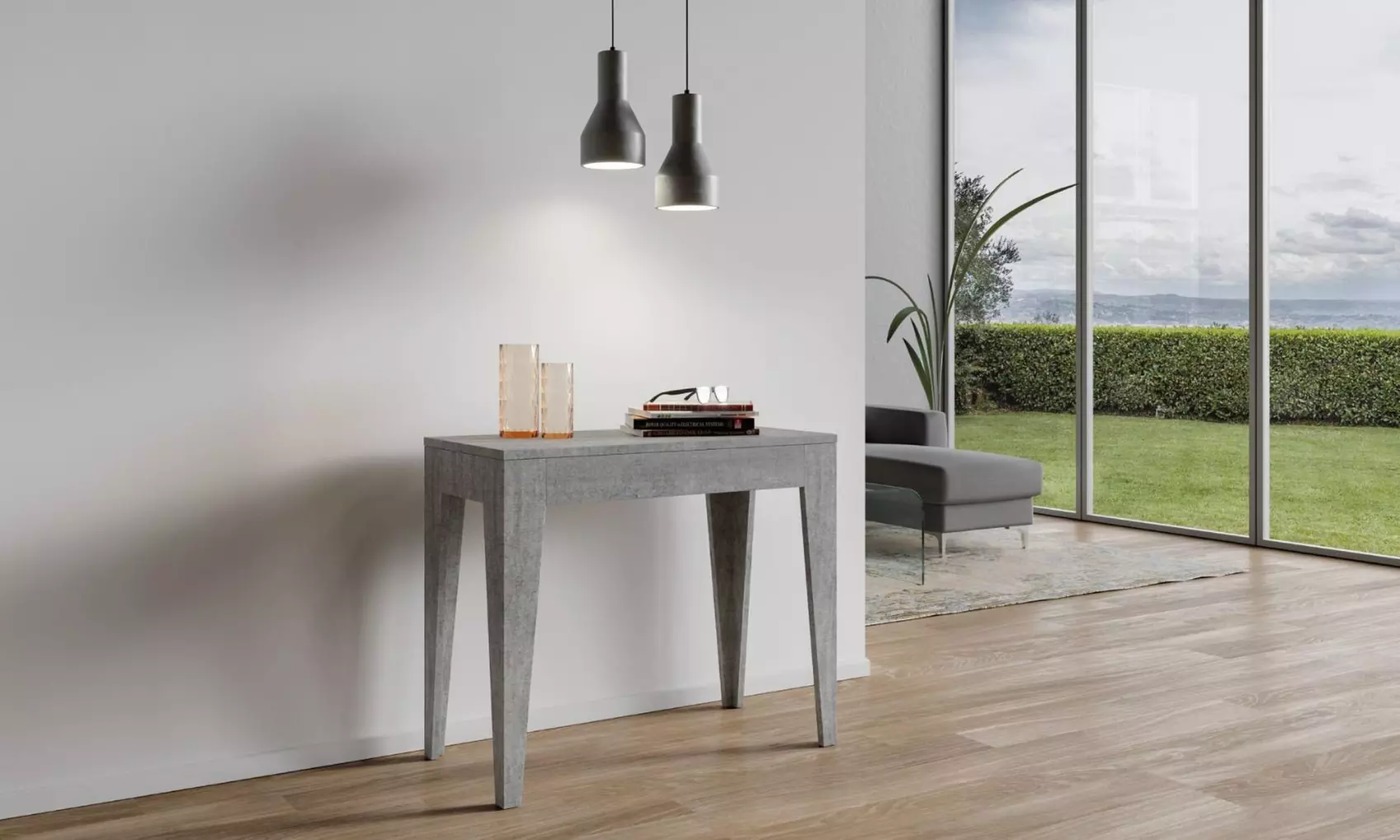 Mesa Consola Extensible Isotta