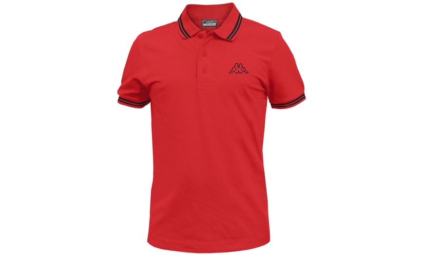 Image 12: Polo da uomo Kappa in 100% cotone piquet