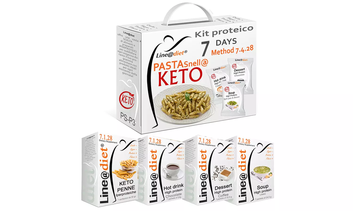 Kit de 7 días de Dieta Proteica Line@diet