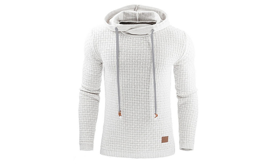 Image 4: Men's Textured Hoodie