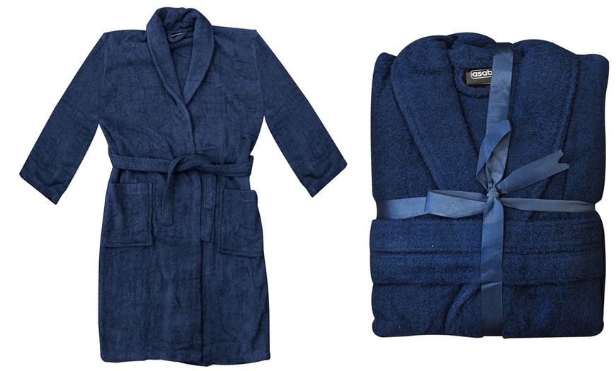 Image 3: Soft Fleece Robe 