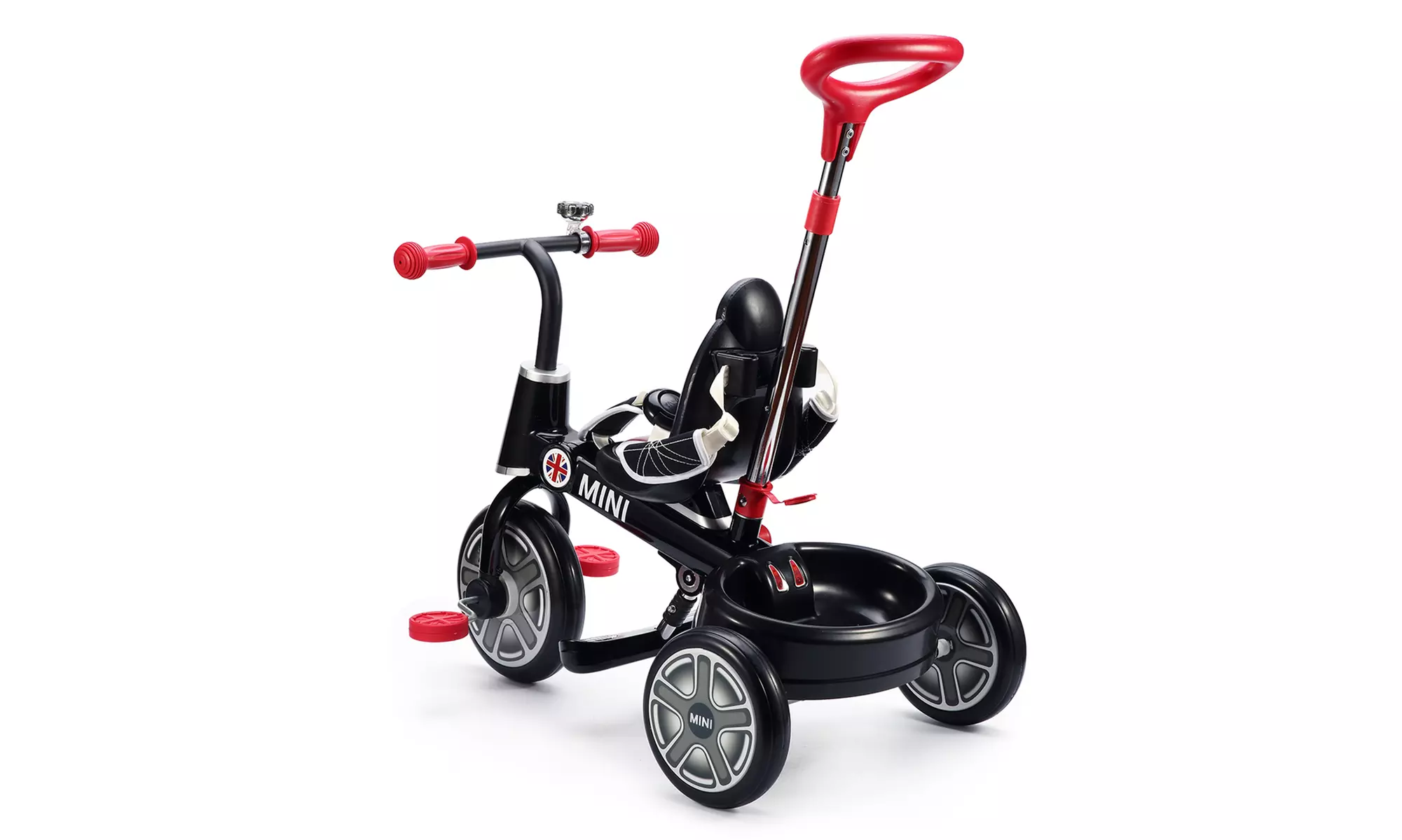Tricycle pour enfant pliable à pédales 2 en 1 Rastar Mini Cooper - Second Medium