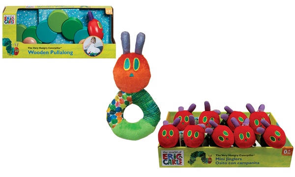 hungry caterpillar pull along toy