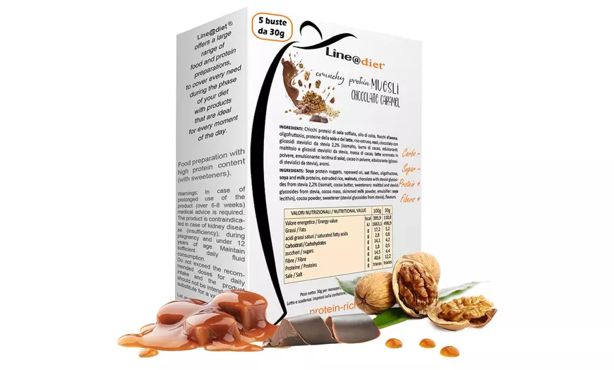 Image 9: Muesli Crunchy proteico Line@ sin azúcar