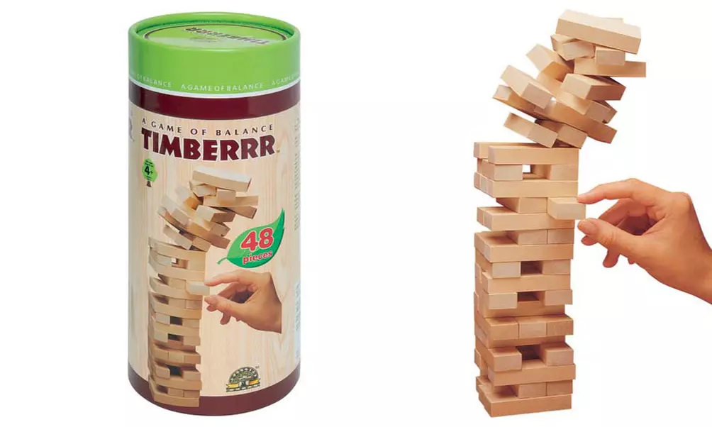 Jeu d'équilibre en bois de 48 pièces - Primary Image