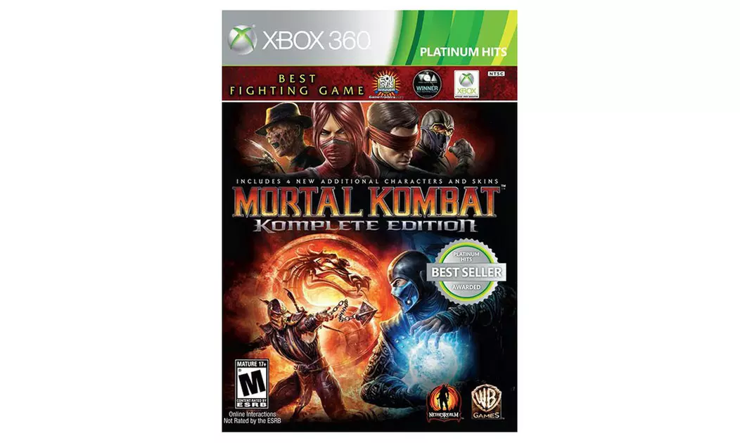 Mortal Kombat: Komplete Edition for PS3 or Xbox 360 - Second Medium