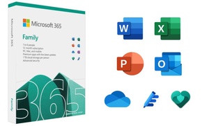 Microsoft Office 365 Personal or Family Package