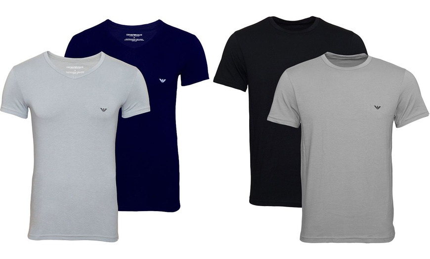 Image 1: 1 or 2 Emporio Armani Men's T-Shirts