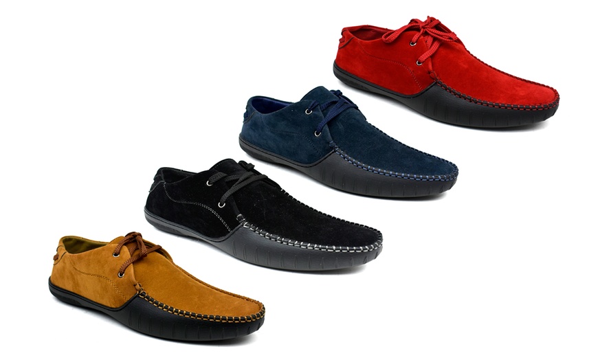 Image 1: Men's Lace-Up Shoes