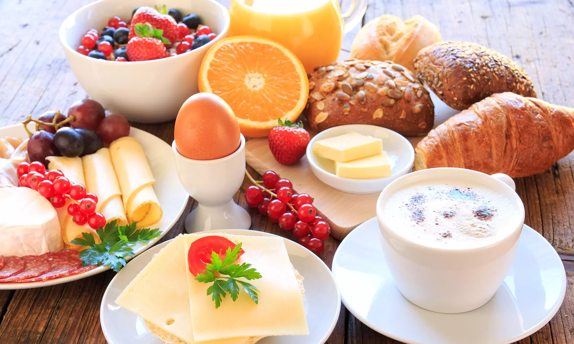 Frühstück inkl. Kaffee & Orangensaft für 2 - 4 Personen (bis zu 26% sparen) - Primary Image