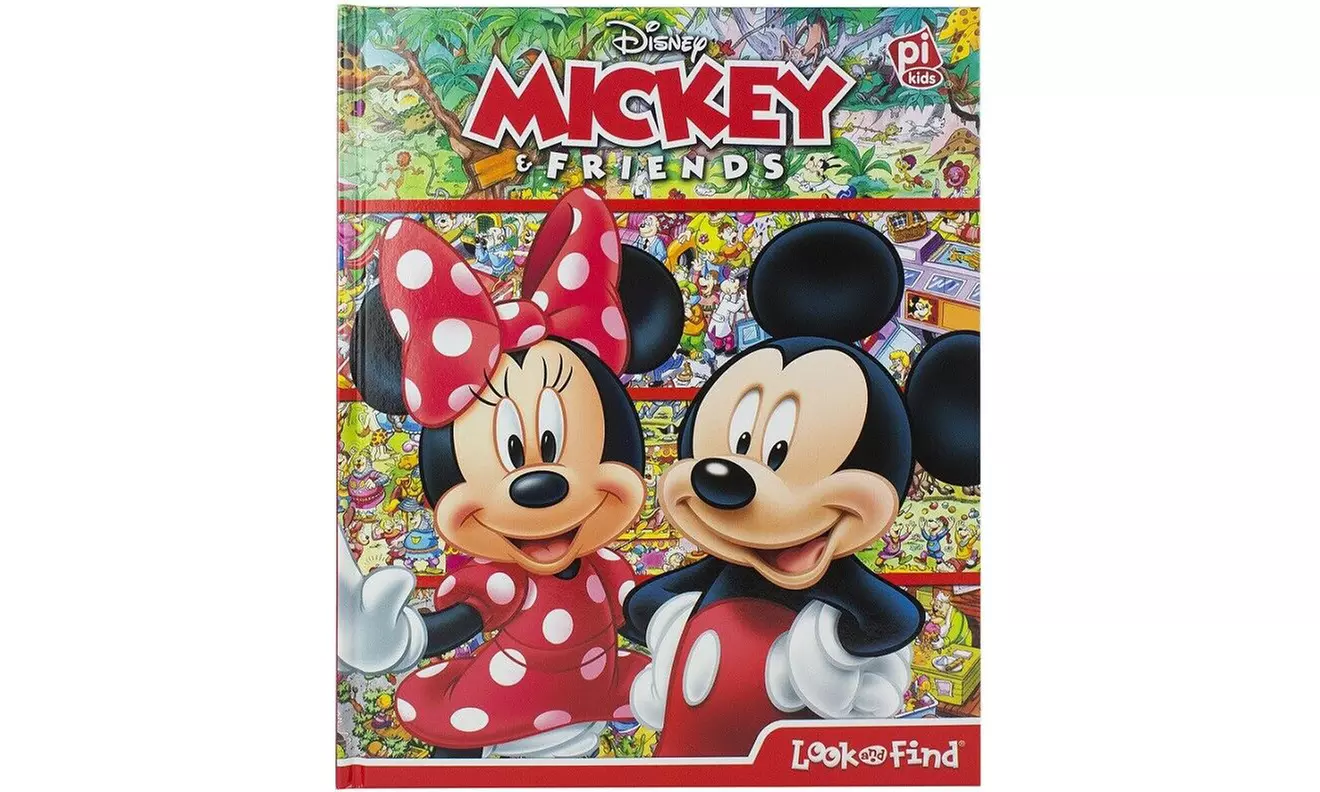 Disney's Mickey Mouse and Minnie Mouse Look and Find Kids' Book - Primary Image