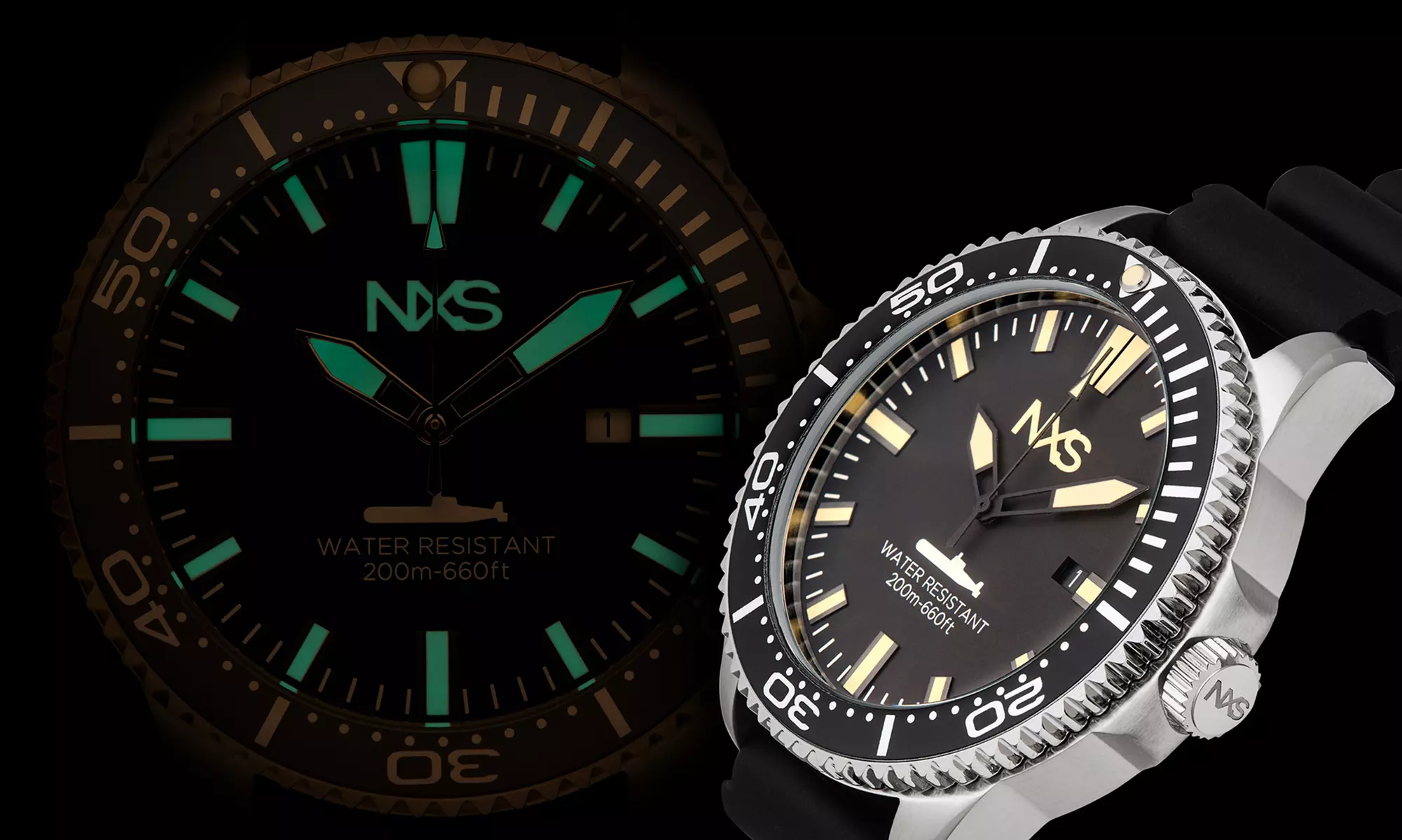 NXS Ocean Warrior Men's Diver Watch - Primary Image
