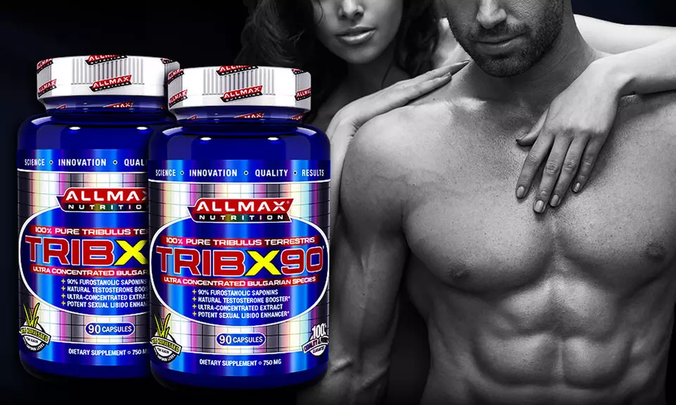Allmax TribX90 Testosterone and Libido Enhancer (1- or 2-Pack) - Primary Image