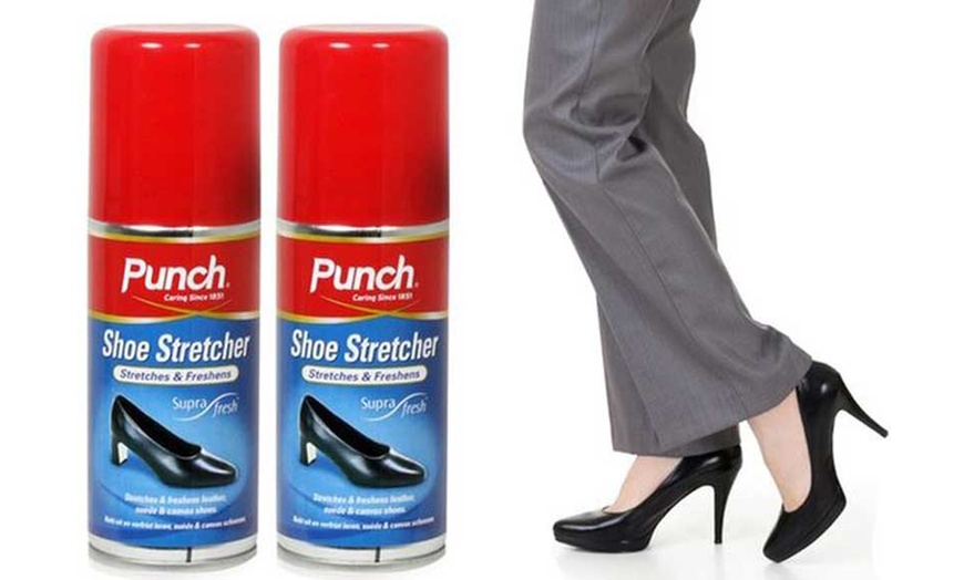 Image 1: Two Punch Shoe Stretcher Sprays