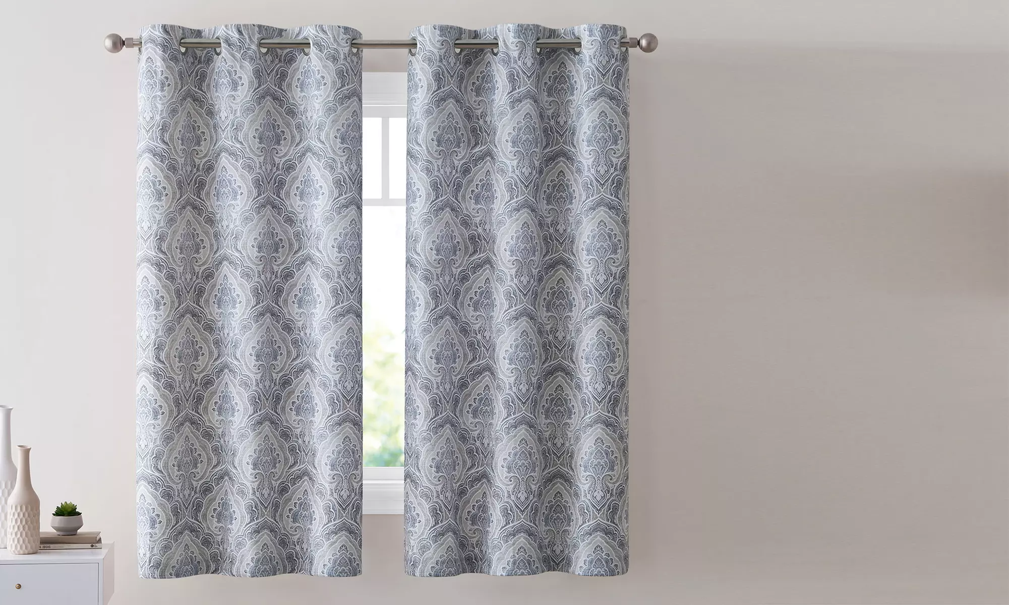 Delilah Window Curtain Panel Set. Multiple Styles Available. - Primary Image